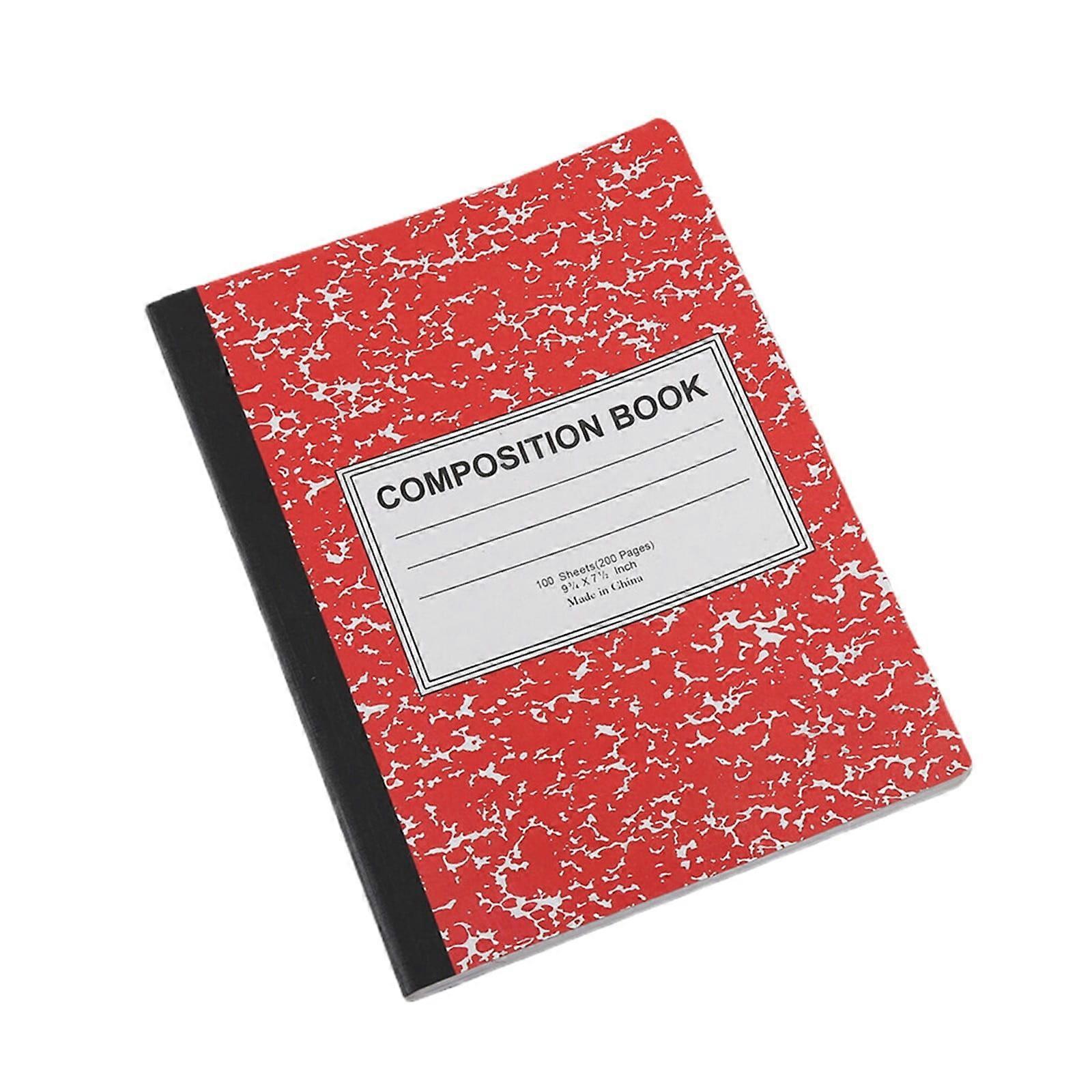 AUDeals Wide Ruled Notebook Composition Notebooks Wide Ruled Composition Book Wide Notebook Papersewn Binding Cover Assorted Colors