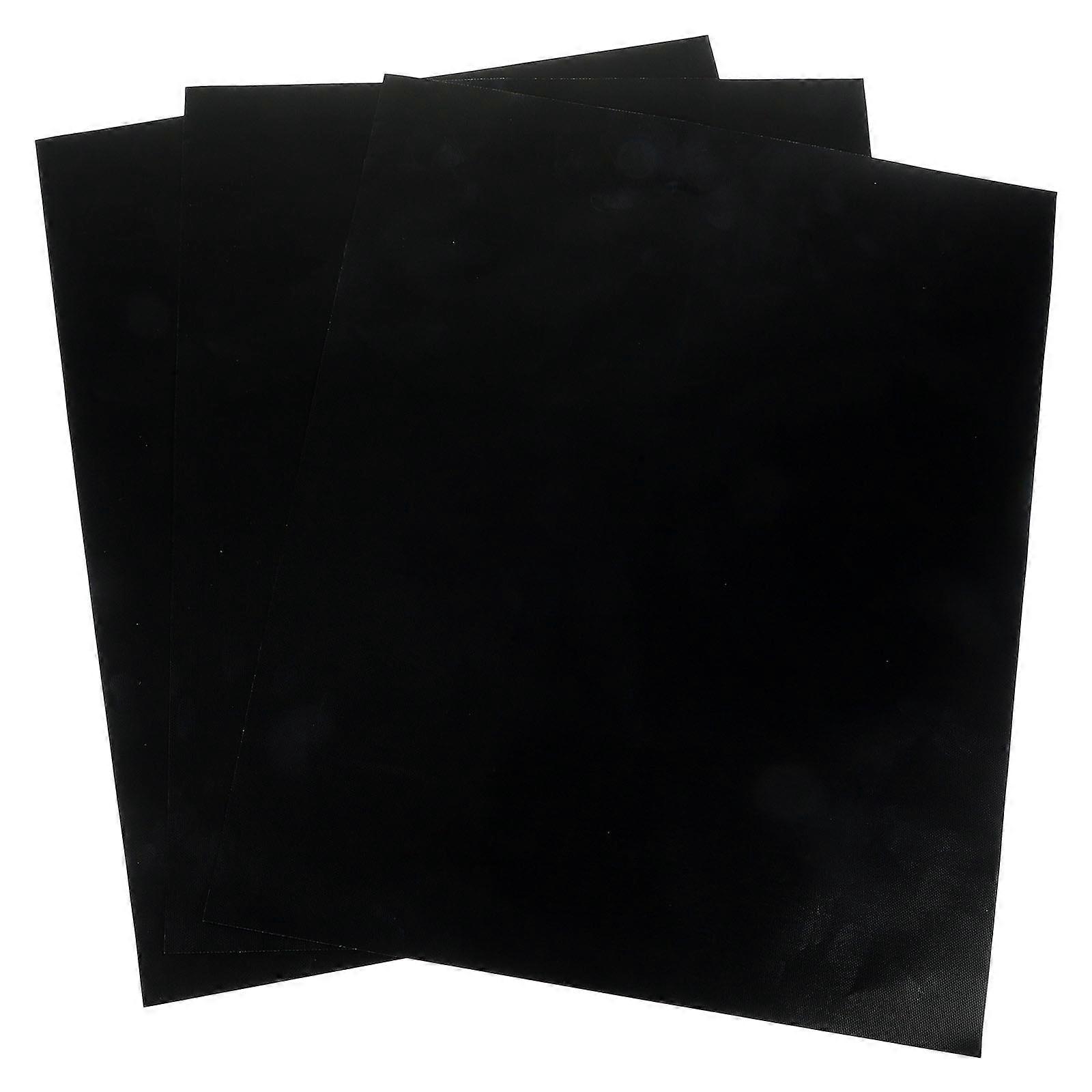 Oven Liners Nonstick Oven Liners for Bottom Microwave 9 Sheets Black
