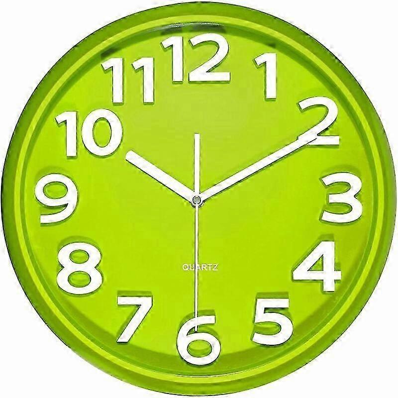 33cm Silent Quartz Wall Clock, Decorative for Kitchen, Bedroom, or Office