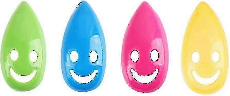 2026 Toothbrush Head Cover Holder - Wall Mounted with Suction Cup, Durable Plastic, 8pcs Set