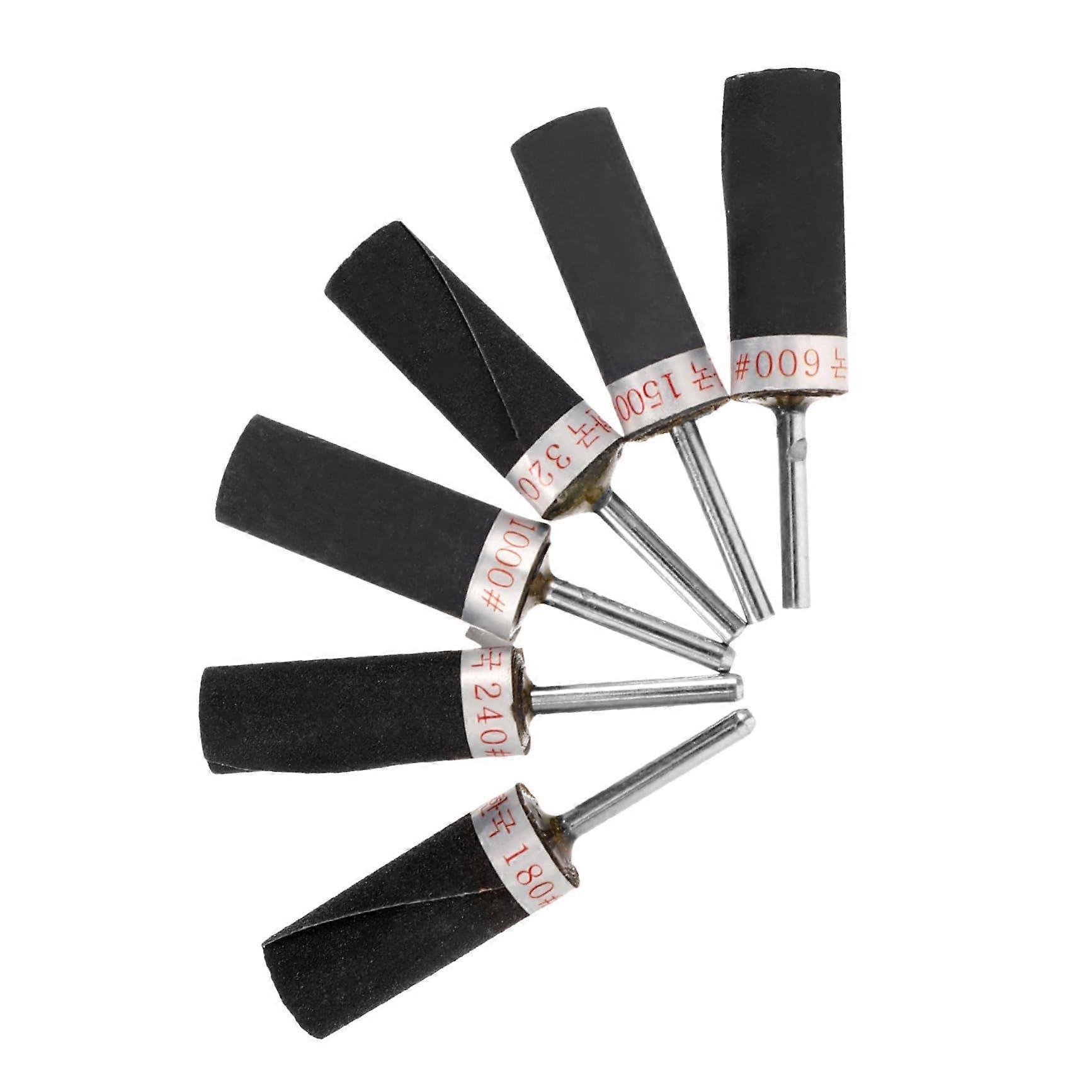 6pcs Sanding Drum Kit for Rotary Tools and Drills, Durable Drum Sander for Woodworking