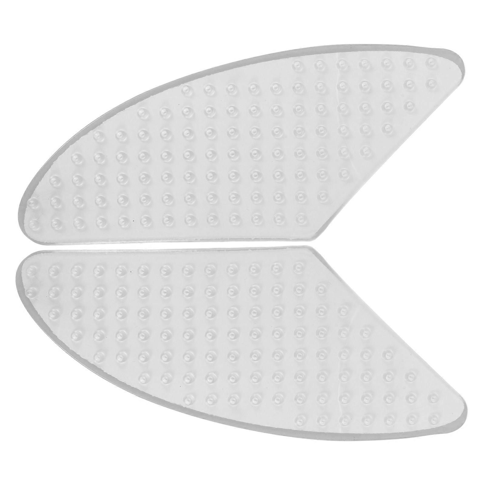 Rubber Tank Pad Protector for Motorcycle Tanks with 1Pair Set