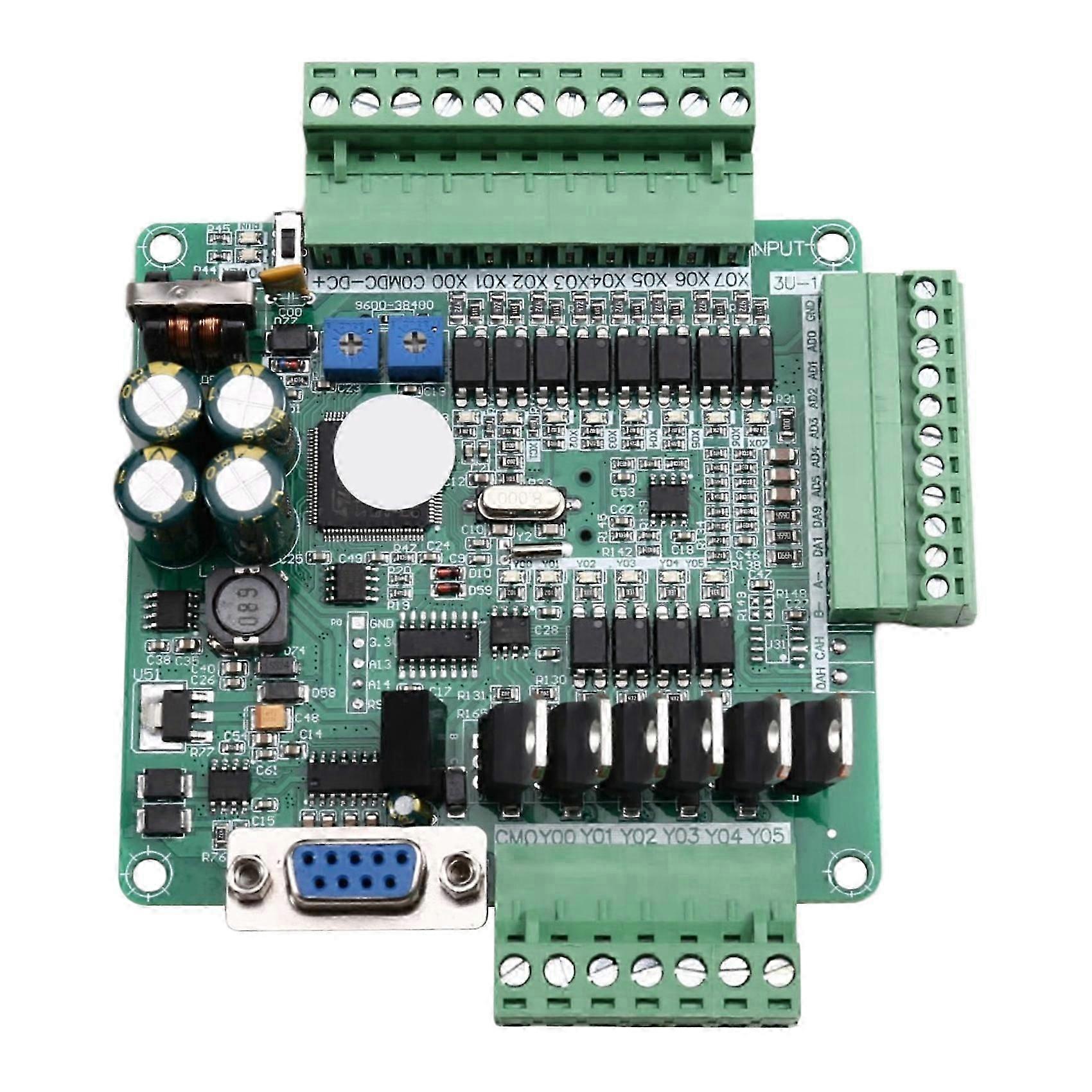 FX3U-14MT High Speed with Analog Programmable Controller PLC Industrial Board FX3U-14MT