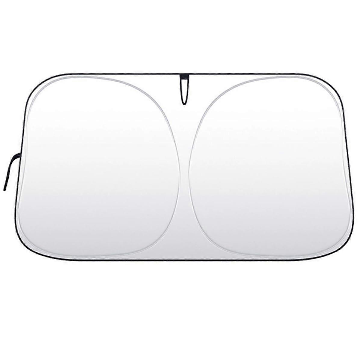 Car Windshield Sunshade UV Blocking Heat Insulation Foldable for Kia ProCeed Silver