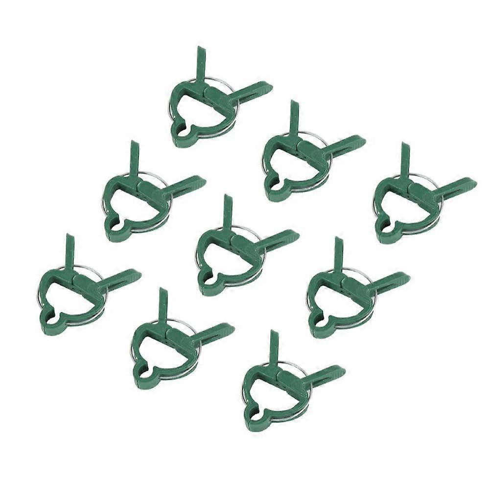 Plant Support Clips for Garden, Strong Tomato Vine Hold, Prevent Stem Damage, Plastic Set