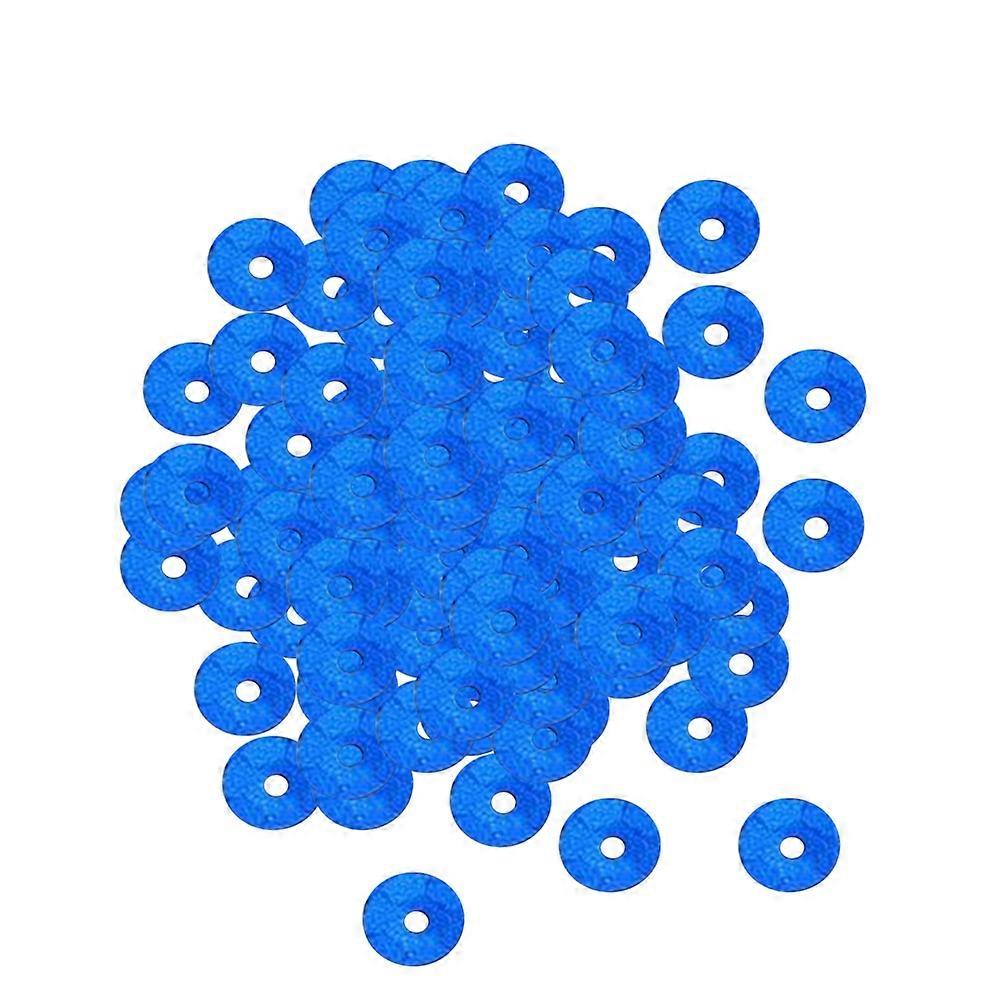 Dark Blue Sequins Round Shape for Sparkling Decoration 1000Pcs Bundle