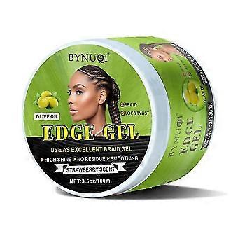 O gel para tranças 25-26 é adequado para cabelos torcidos e trançados, com pontas sem descamação, alto brilho e controle de frizz, além de longa duração.