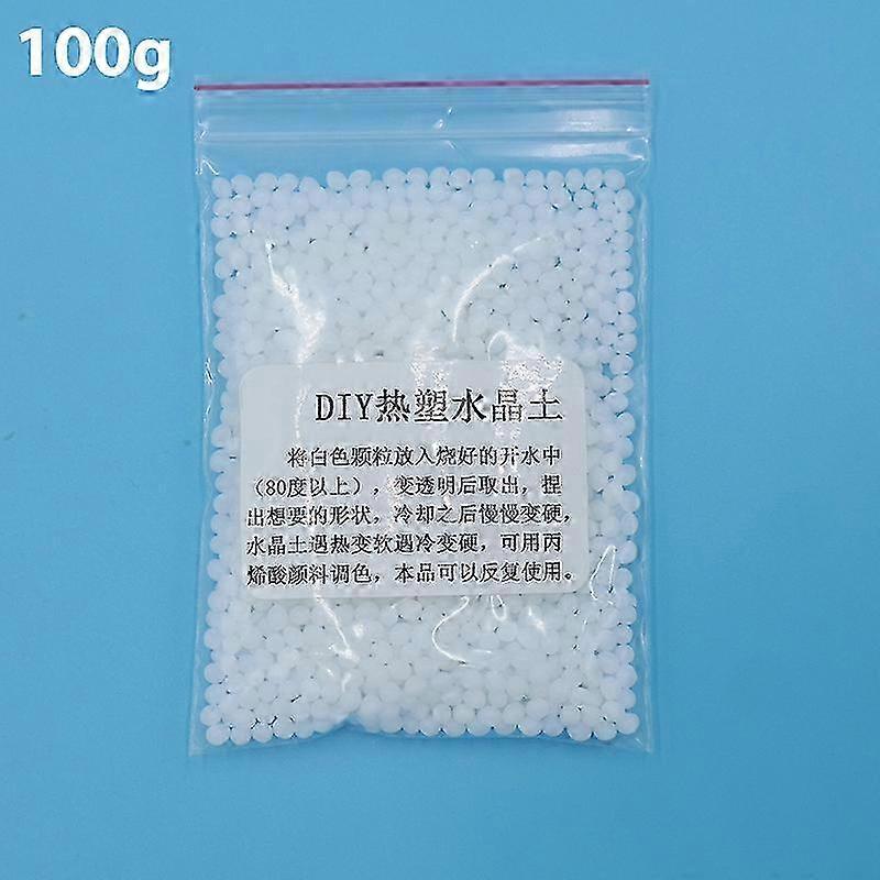 2025 50g/100g Polymorph Thermoplastic Friendly Plastic aka Polycaprolactone Polymorph Pellet DIY Ceramics Tool