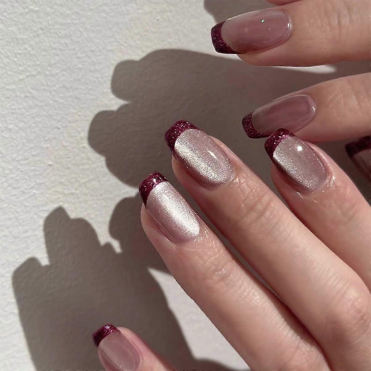 Salon Quality Press On Nails Set with Easy Application and Long Lasting Wear Multiple Sizes