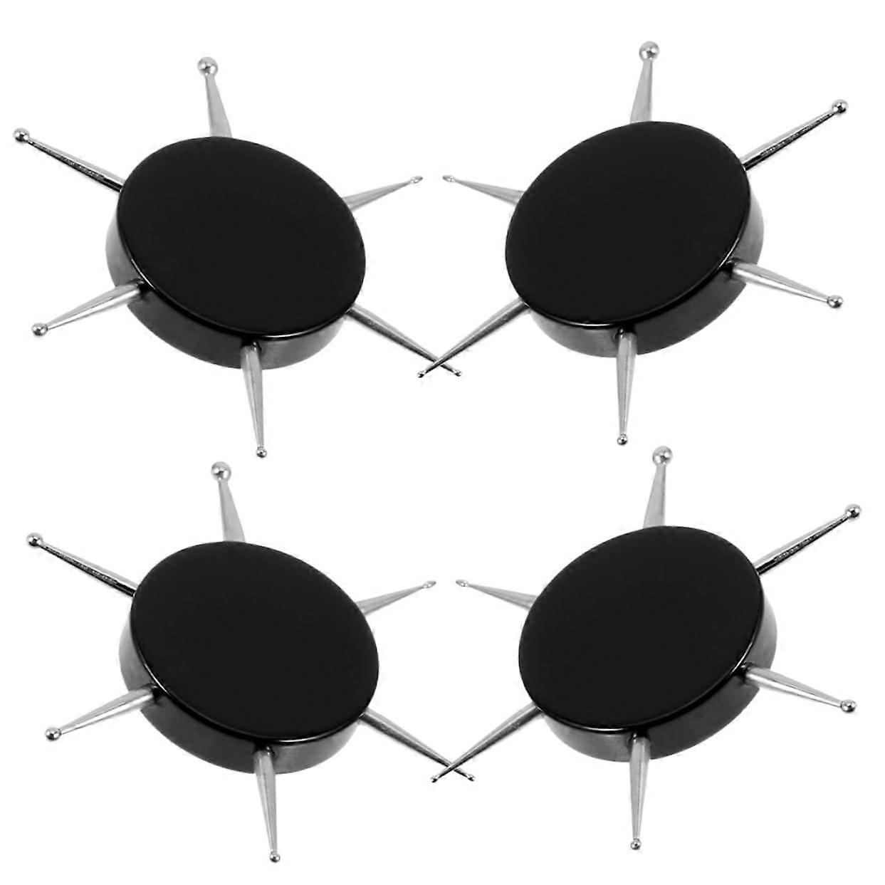 4pcs Nail Art Dotting Tool Set with Six Tip Sizes for Precise Manicure Painting