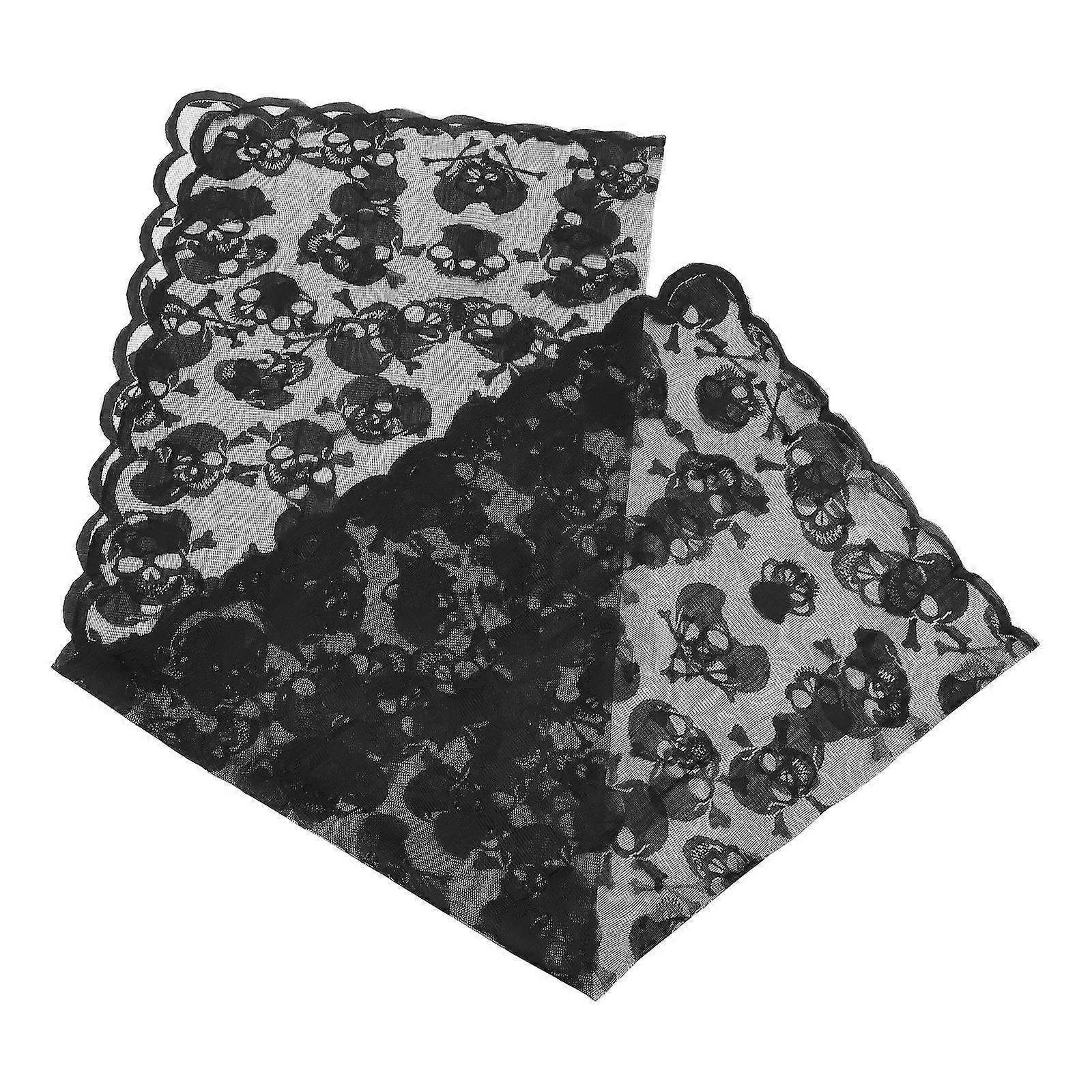 Halloween Skull Head Tablecloth for Party Decoration Polyester Table Cover