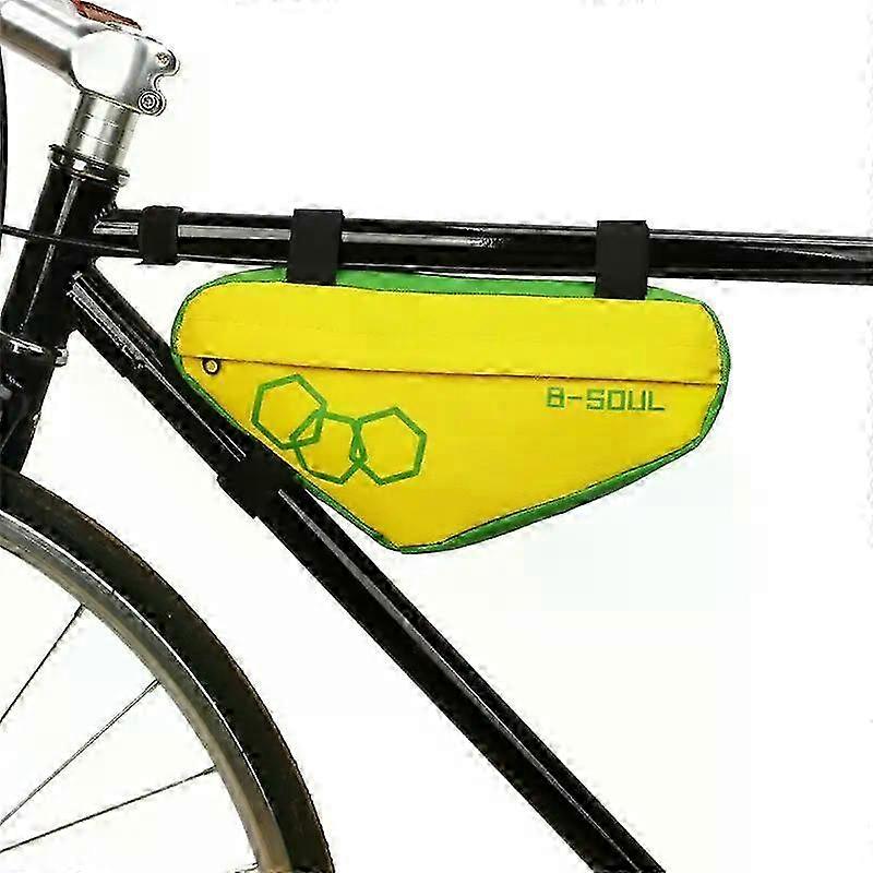 Waterproof Bike Frame Bag DoubleLayer Protection Bicycle Triangle Pouch with Quick Strap Installation