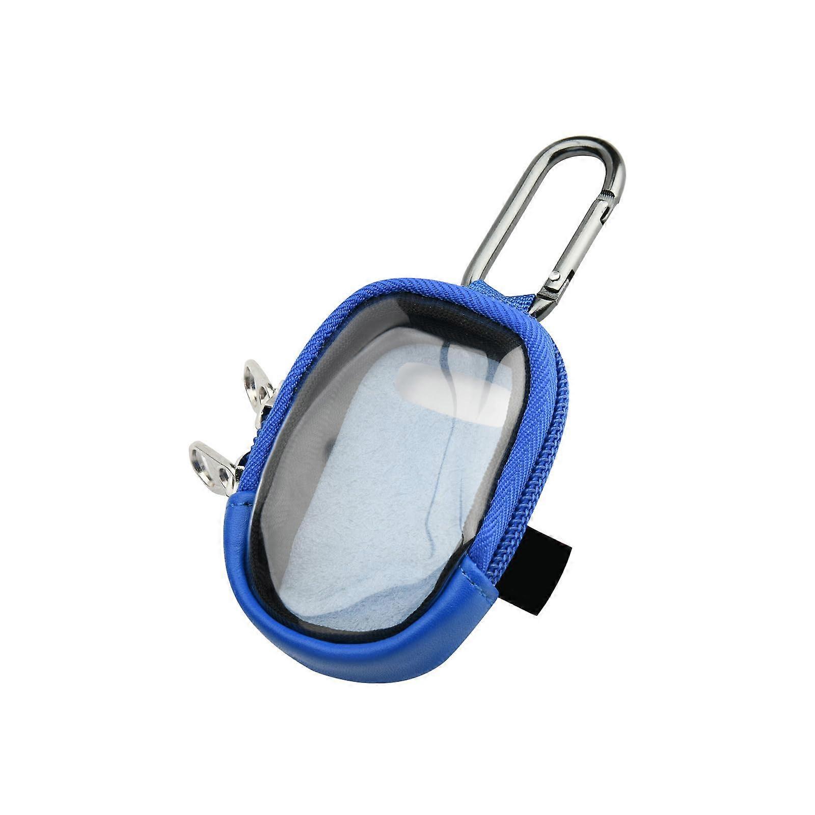 MP3 Player Protective Case Blue with Metal Buckle, WaterResistant Sleeve, Touch Screen Friendly