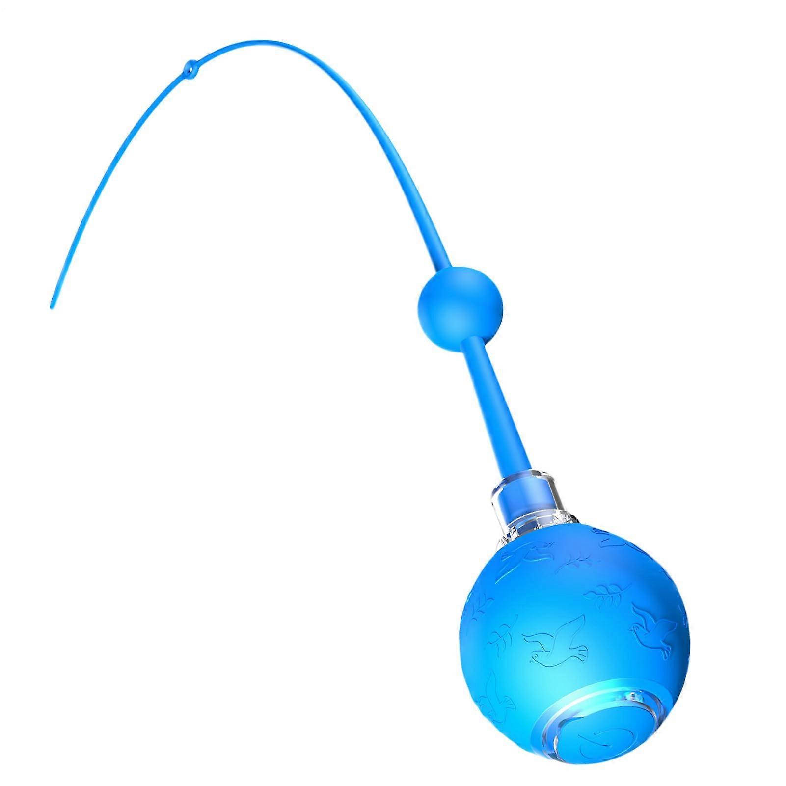 Interactive Cat Toy Ball with Tail, Automatic Rolling 3 Modes, Touch Wake, TypeC Charging