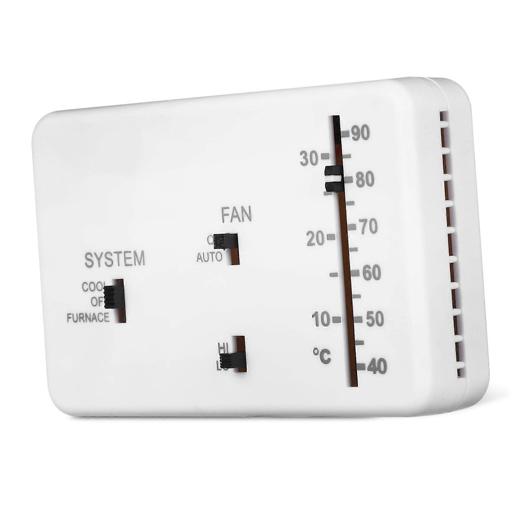 RV Thermostat Replacement with Easy Temperature Control, Analog Camper Wall Thermostat for Durable Use