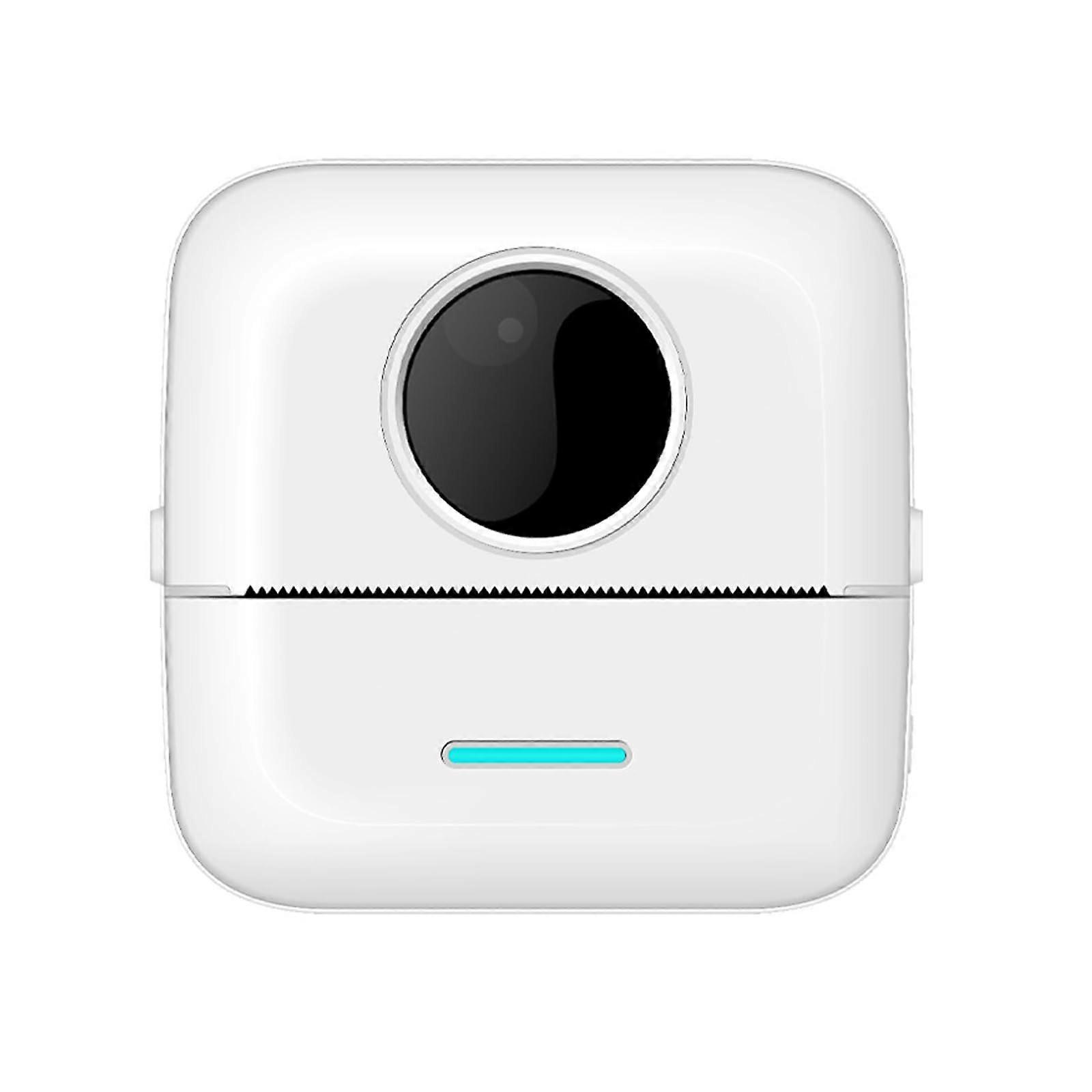 Pocket Thermal Printer 200DPI Bluetooth Inkless Photo and Receipt Printer for Android iOS with 10 Paper Rolls