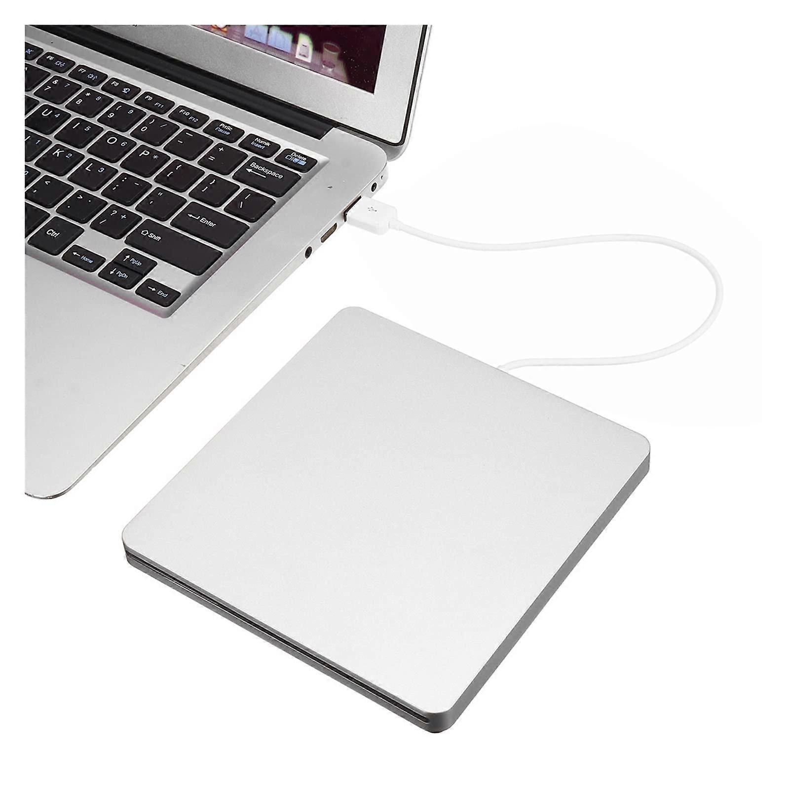 External DVD Drive USB 3.0 Speed Burner and Reader for Laptop PC Windows and Mac