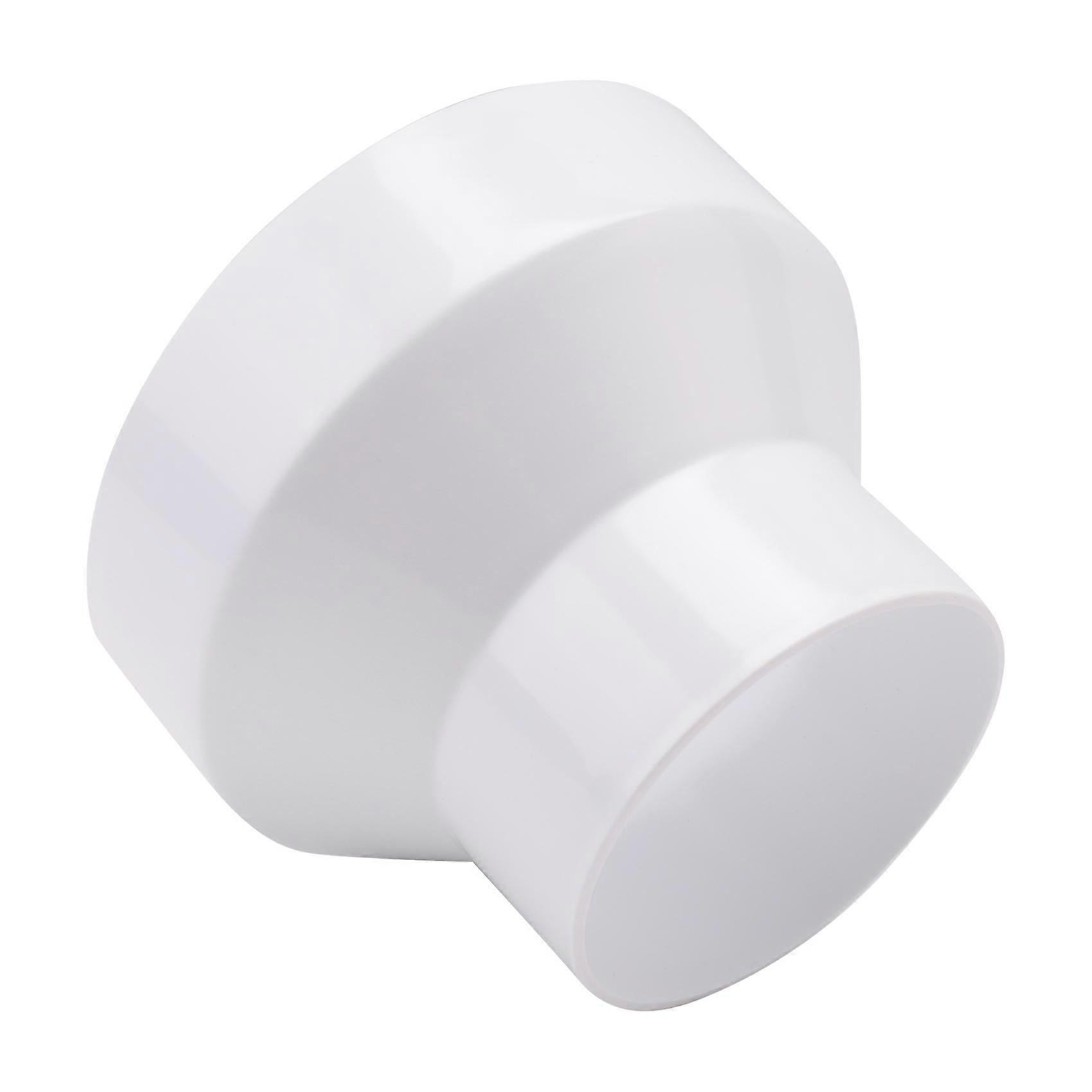 Ventilationsrørreduktionsadapter Rørluftkanaladapter Rørstik til inline ventilationssystem (150-100mm)