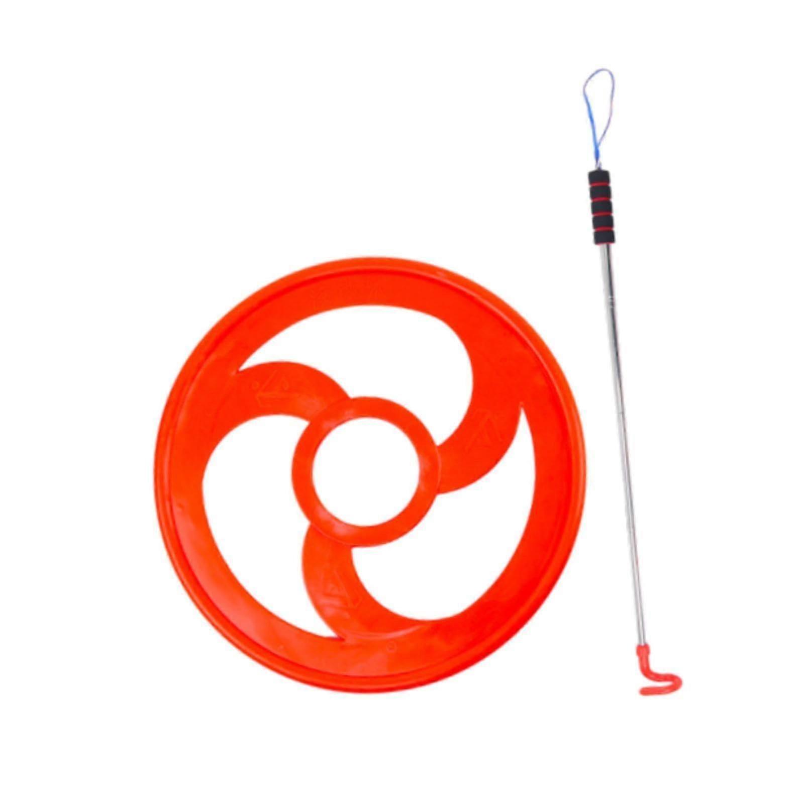 Portable Sensory Spinner Ring Toy, Red, for Kids