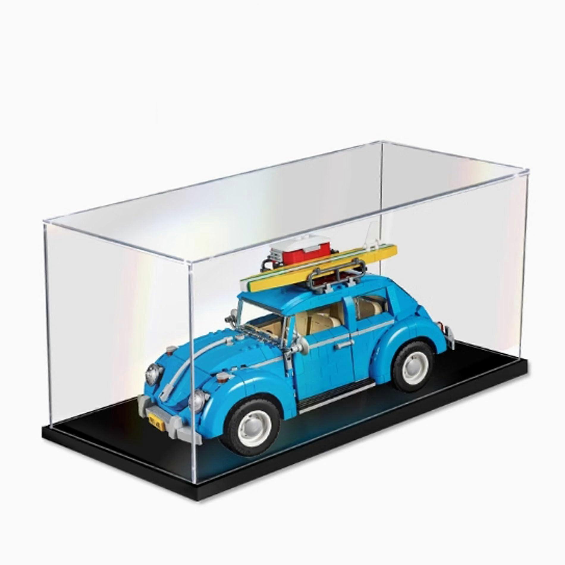 Display Case for  Acrylic Dustproof Clear Box for 10252 Car Model,  LoadBearing, Tool