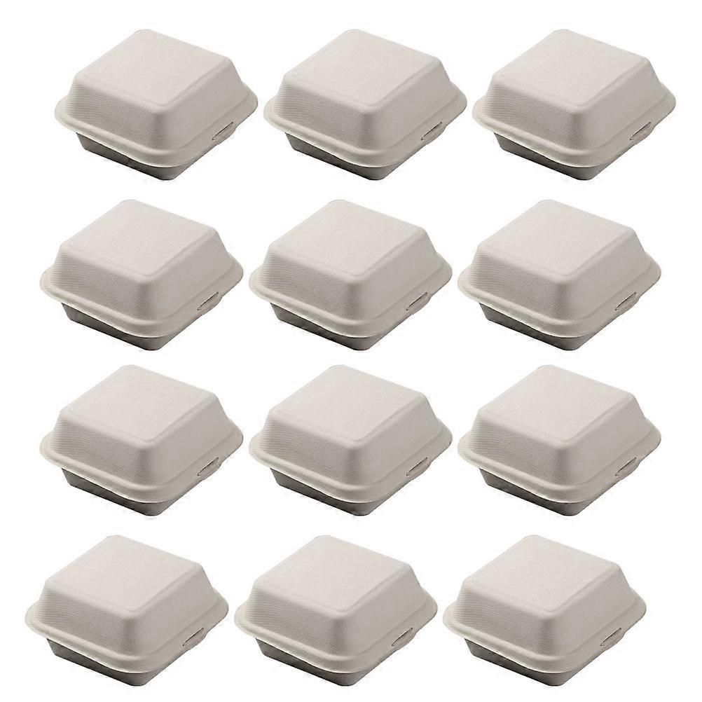 Beige Paper Pulp Takeout for Wrapping 20Pcs