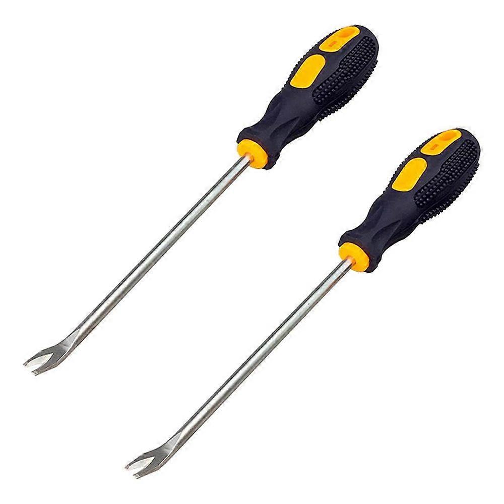 2 Pack Nail Puller 3mm U Tip Screwdriver Nail Rivet Tack Lifter