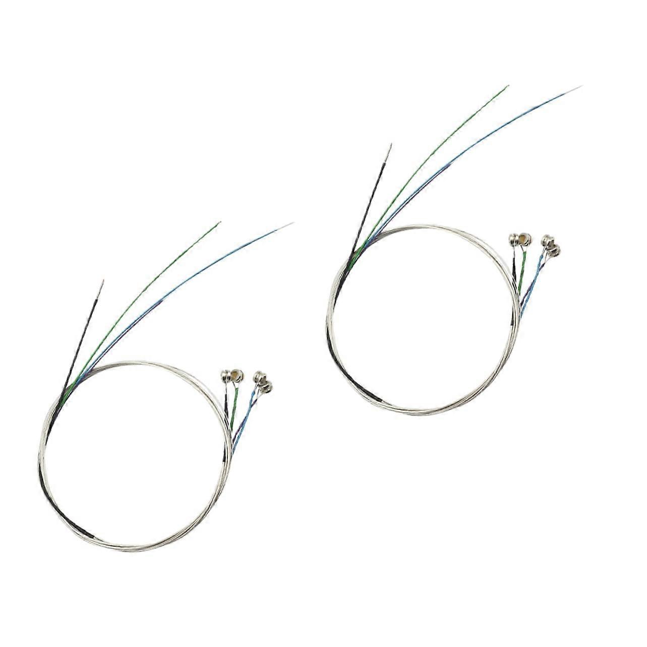 Violin Strings 4/4 Full Set 8pcs Durable Wire for Clear Sound and Stable Tuning