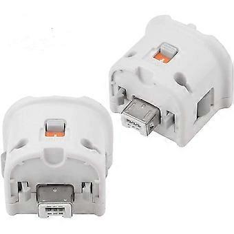 Wii Motion Plus-adapter til original Wii-fjernbetjening (2-pak) (hvid)