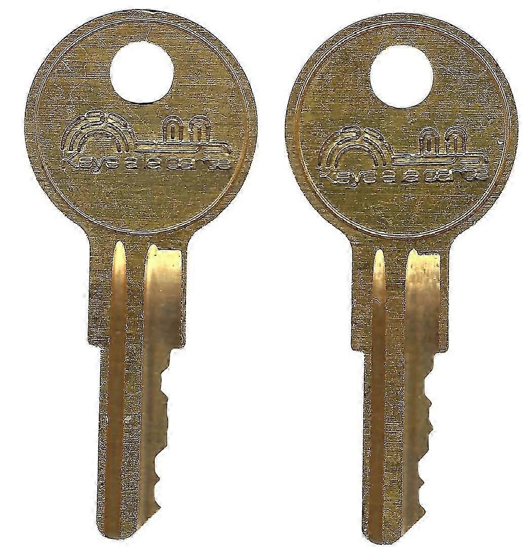 A126 Replacement Key Blank for Bauer Hudson Kimball Locks, Precision Cut