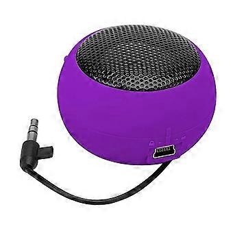 Mini bærbar hamburgerhøjttalerforstærker 3,5 mm jack Bluetooth-lydbokshøjttaler musikafspiller
