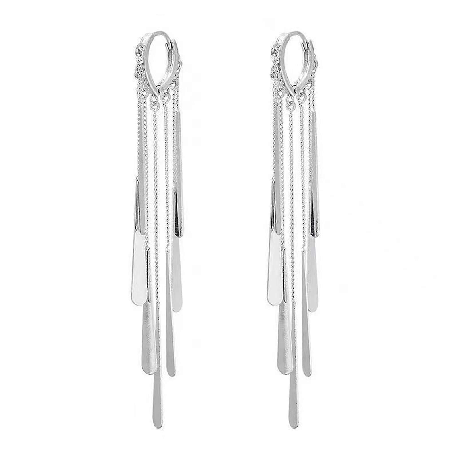 1 Pair Women Earrings Exaggerated for Regular Use Durable Functional D