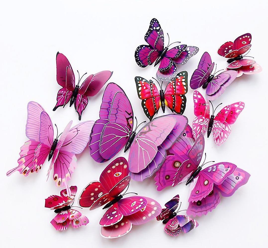 Adesivi murali fiori farfalla arredo design