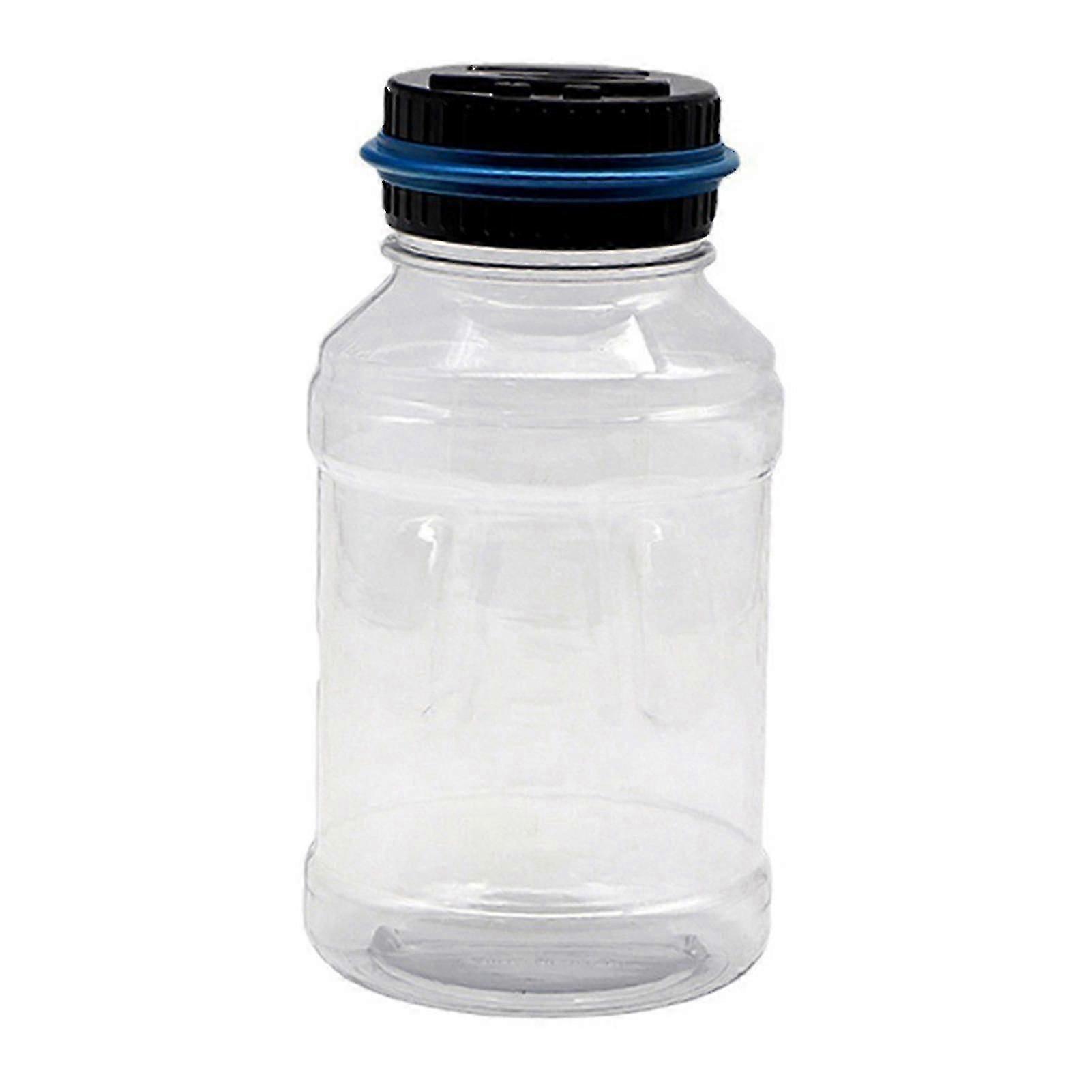 Automatic Money Counting Jar with LCD Display Compatible with Coins Large