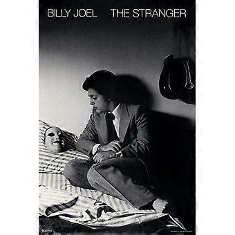 Quebra-cabeça de madeira do Billy Joel com a capa do álbum The Stranger - Produtos de rock clássico - Quebra-cabeça de madeira incrível - Estilo 0001