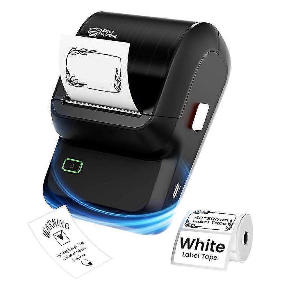 Label Maker,Bluetooth Label Maker Compatible with Mobile Phones and Computers,Inkless Portable Labe