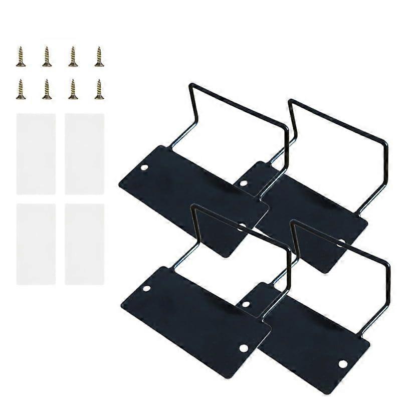 4 Mattress Retainer Bar Slide Stoppers Bracket Compatible with Most Bed Frames
