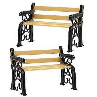4 pcs  Micro Landscape Chair Miniature Micro Bonsai Bench Miniature Garden Chair