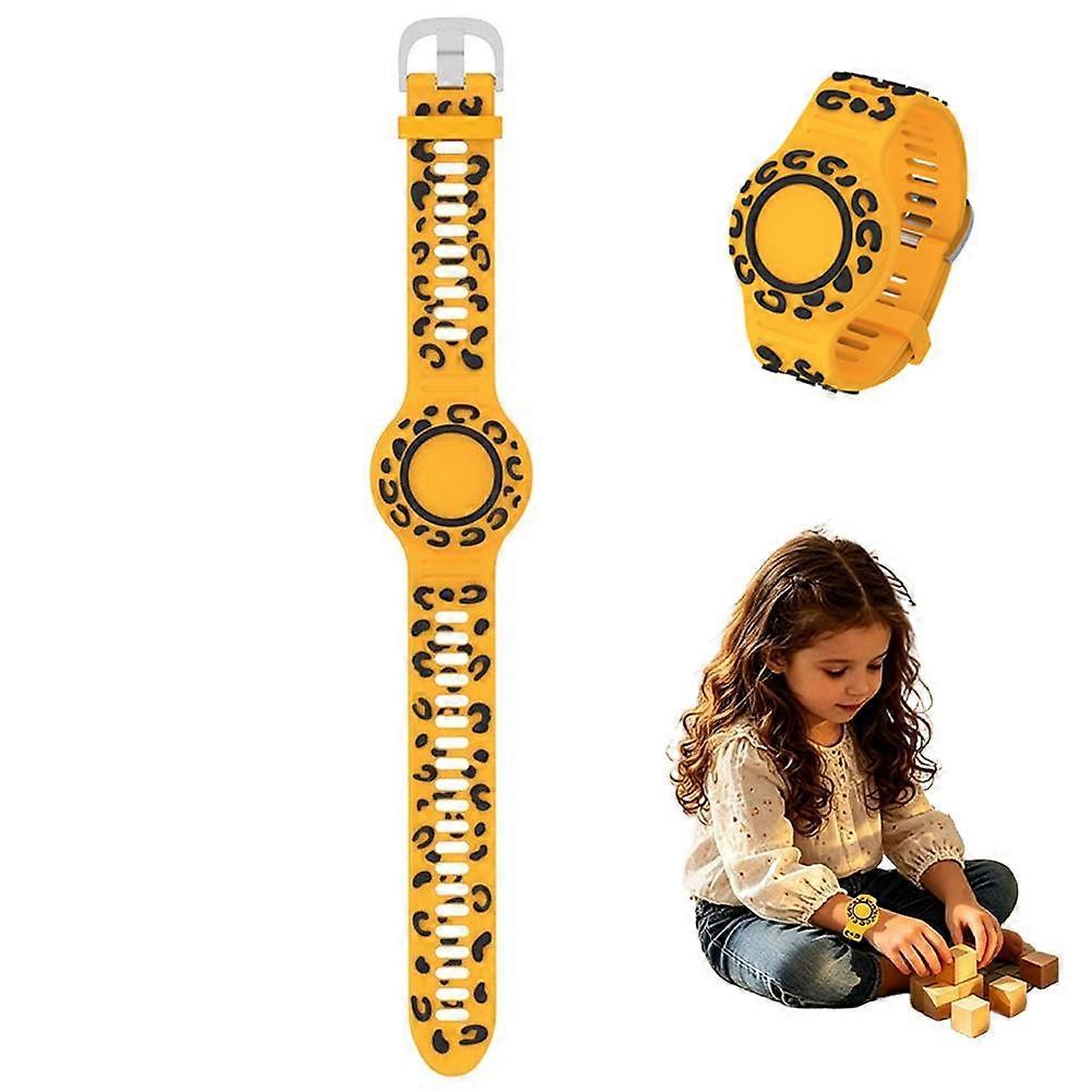 Leopard Print Protective Case for Tracker Anti Loss Strap