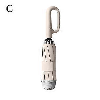 Anillos Hebilla Paraguas Automático Resistente a la Tormenta Reforzado Protector Solar Impermeable_ynad