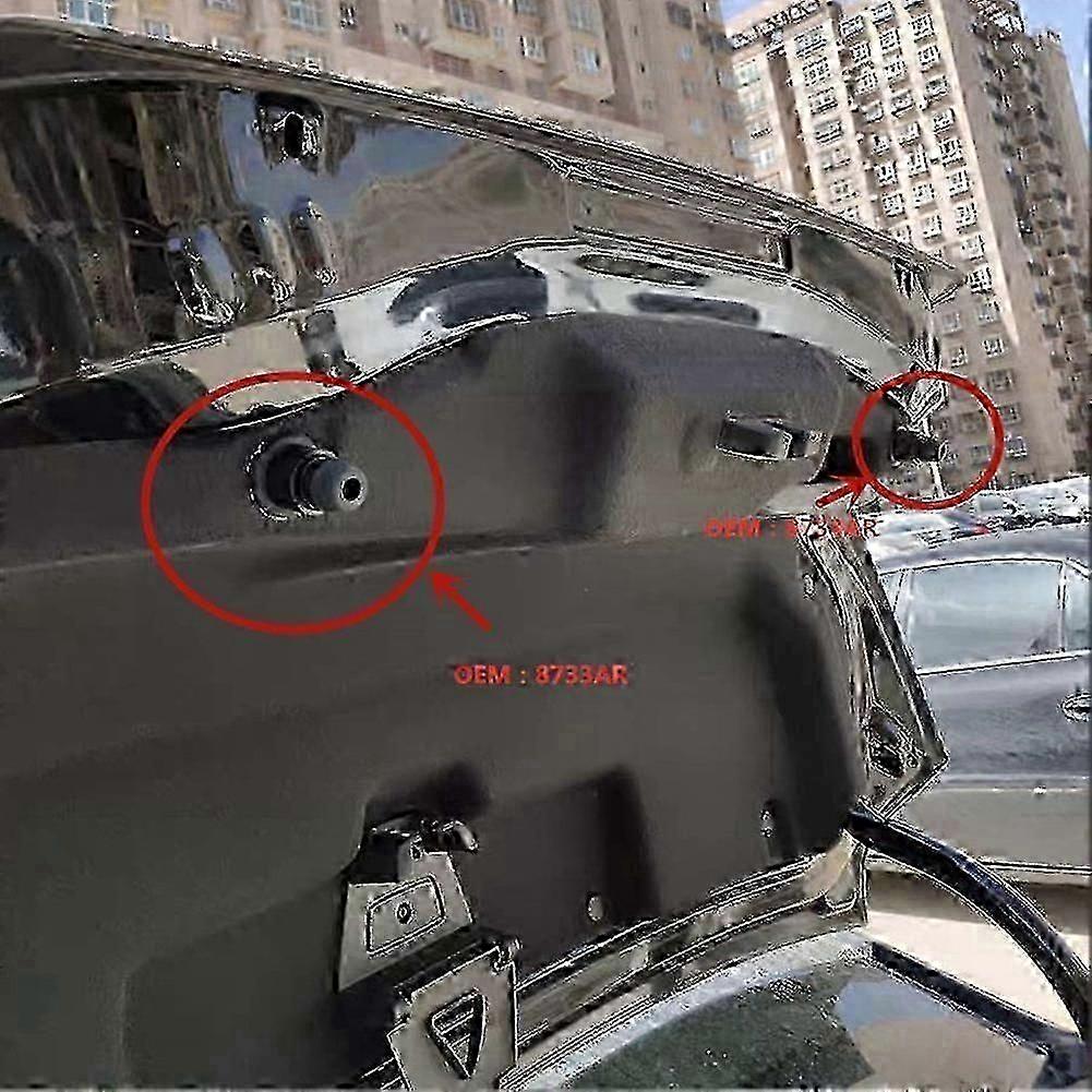 2Pcs Universal Adjustable Trunk Rubber Stop pour Voiture Bonnet Buffer Tailgate Limit Block