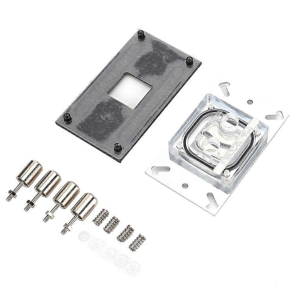 Computer CPU Water Cooling Block Waterblock Copper Base with Micro Channel