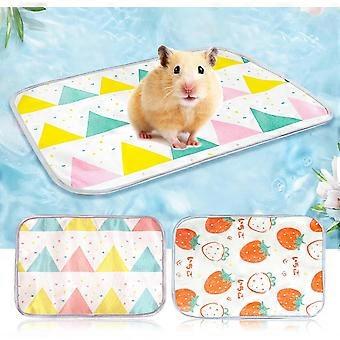 2-Piece Cooling Mat for Dogs and Cats, Cooling Dog Mat, 50x40cm Cooling Pad for Rabbits and Hamsters, Summer Cooling Mat