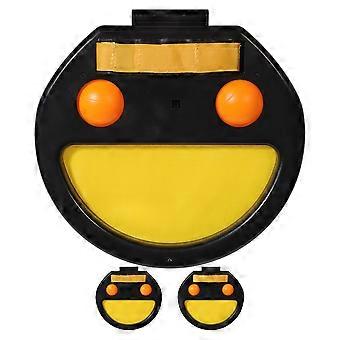 1 Conjunto de Jogo de Arremesso e Captura de Bola Conjunto de Jogo de Bola de Arremesso e Captura de Bola Jogos ao Ar Livre para Crianças Conjunto de Bola de Remo de Praia