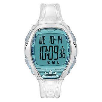 Adidas Unisex Watch DIGITAL Athletics One Plastic Transparent AOFH25003
