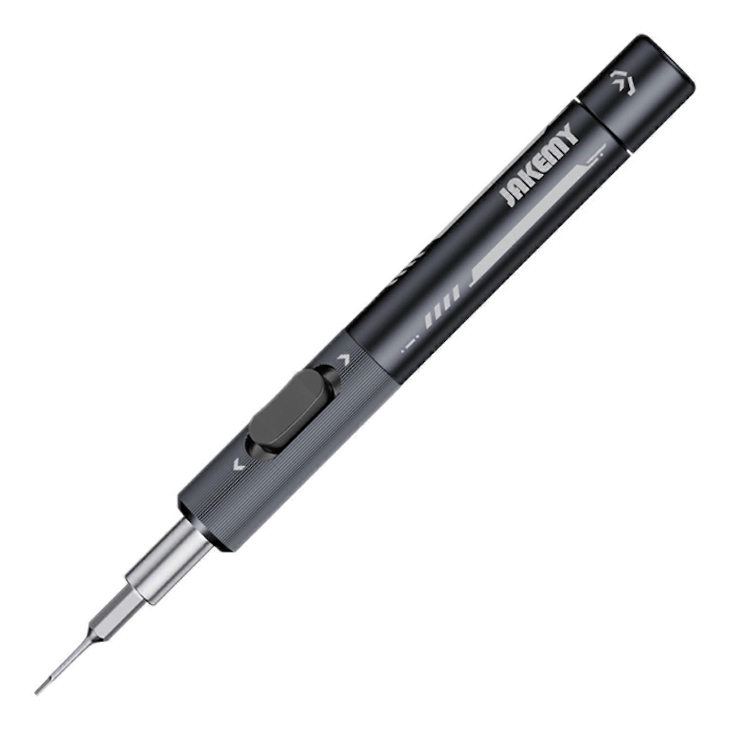 JAKEMY Precision Screwdriver with 4 Attachments for Workshop Supplies Accessories