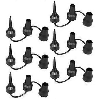 Air Bed Replacement Nozzles Air Pump Adapter for Inflatables 6Pcs Pack