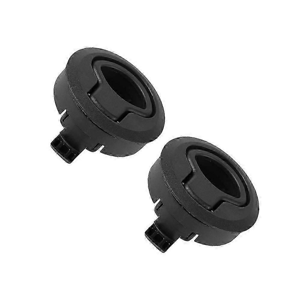 Rv Push-Type Pull Latch Lock for Yacht 2Pcs Durable Black Plastic Set
