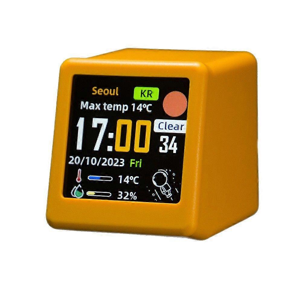 WiFi Desktop Animated Weather Multi-Function Clock Gift