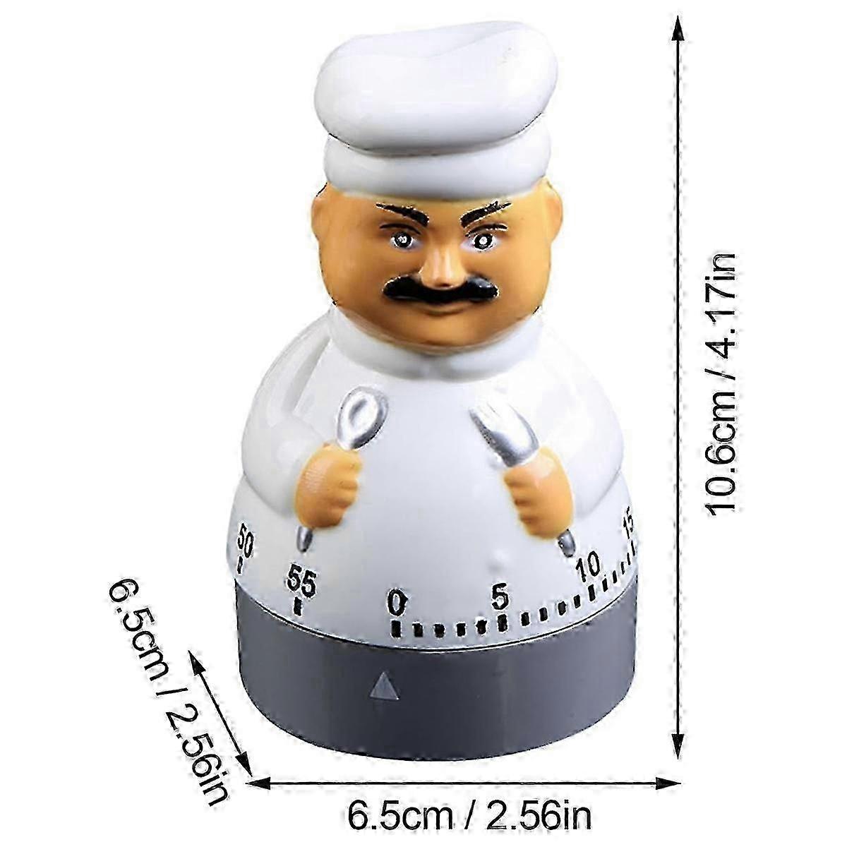 Egg Timer Short-Term Alarm Clock, 60 Minutes Kitchen Timer Cooking Baking Mechanical Countdown Timer