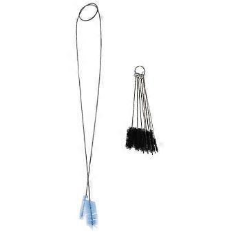 Ensemble de brosses pour filtre d'aquarium, flexibles à double extrémité, pour tuyau d'arrosage et longue brosse de nettoyage en acier inoxydable